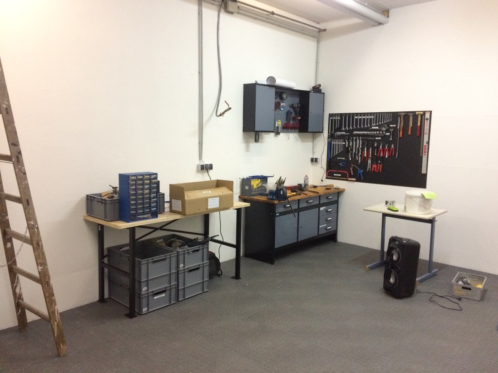 Umbau Werkstatt